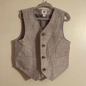Grey formal vest